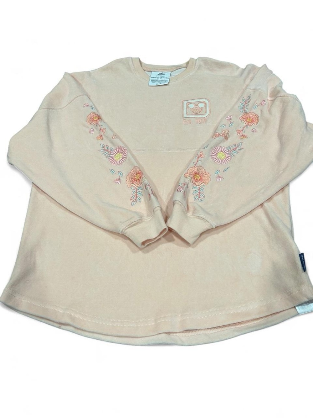 Disney Peach Crewneck Sweatshirt